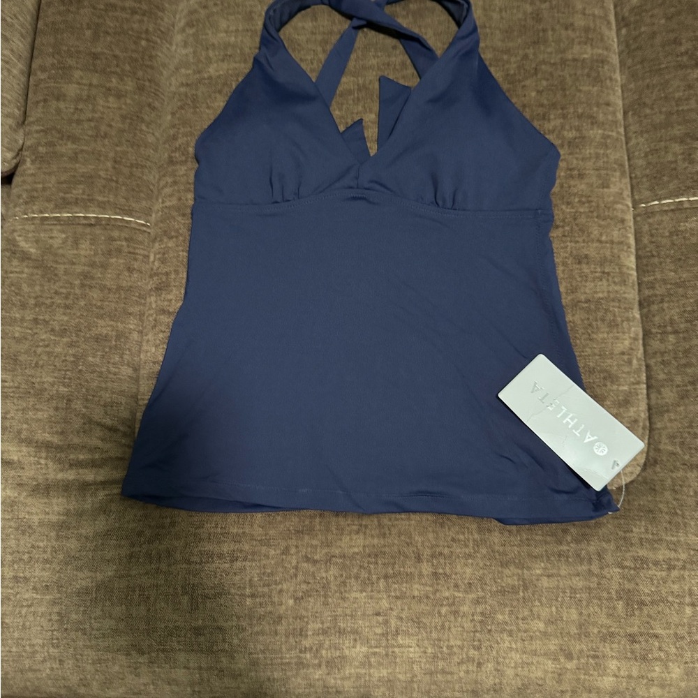 Athleta Women's Blue Halter Top